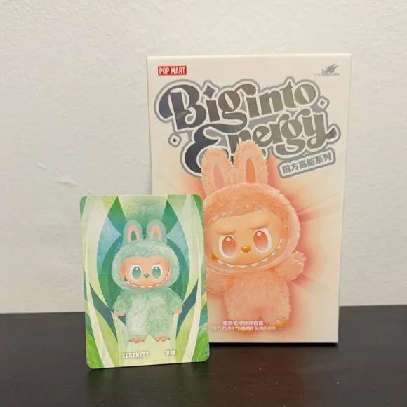 Pop Mart Big Into Energy Serenity Confirmed Labubu - Picture 3 of 4